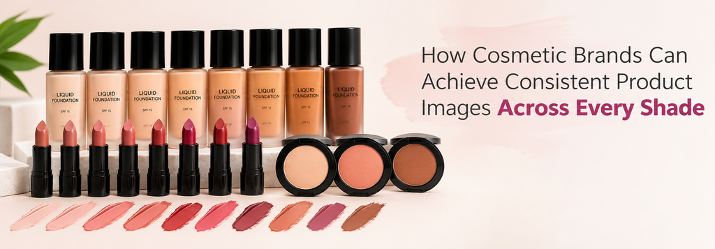 How Cosmetic Brands Can Achieve Consistent Product Images Across Every Shade  - Cover Image